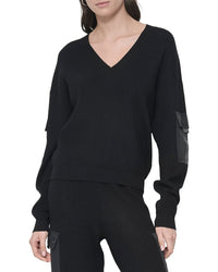 Dkny V-Neck Sweater
