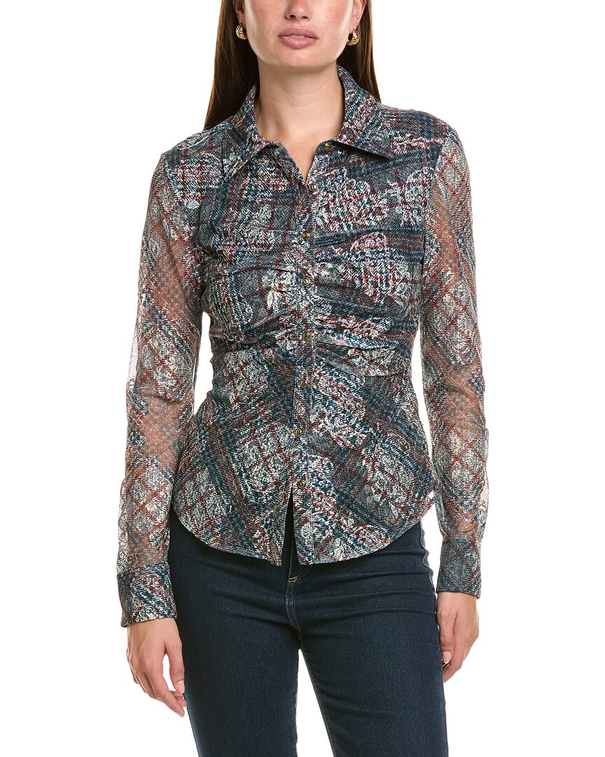 Ramy Brook Ramy Brook Plaid Hamilton Top