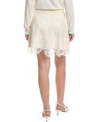 Ramy Brook Ramy Brook Rosalind Wool & Cashmere-Blend Mini Skirt