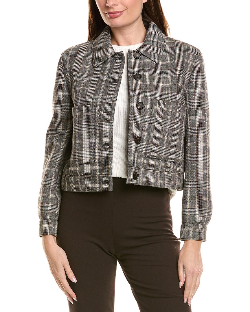 Brunello Cucinelli Giacche Wool-Blend Jacket