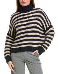 Brunello Cucinelli Wool, Cashmere & Silk-Blend Sweater