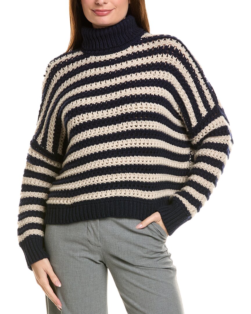 Brunello Cucinelli Wool, Cashmere & Silk-Blend Sweater