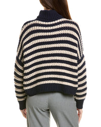 Brunello Cucinelli Wool, Cashmere & Silk-Blend Sweater