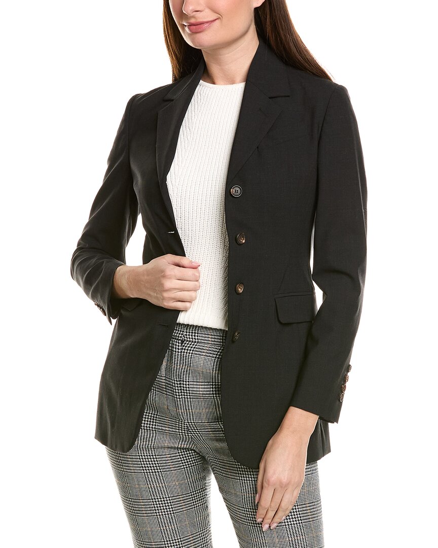 Brunello Cucinelli Giacca Decostruita Wool-Blend Jacket