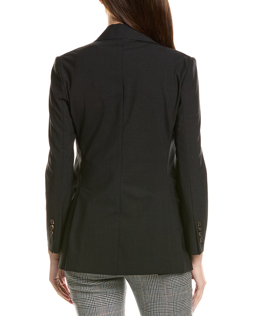 Brunello Cucinelli Giacca Decostruita Wool-Blend Jacket