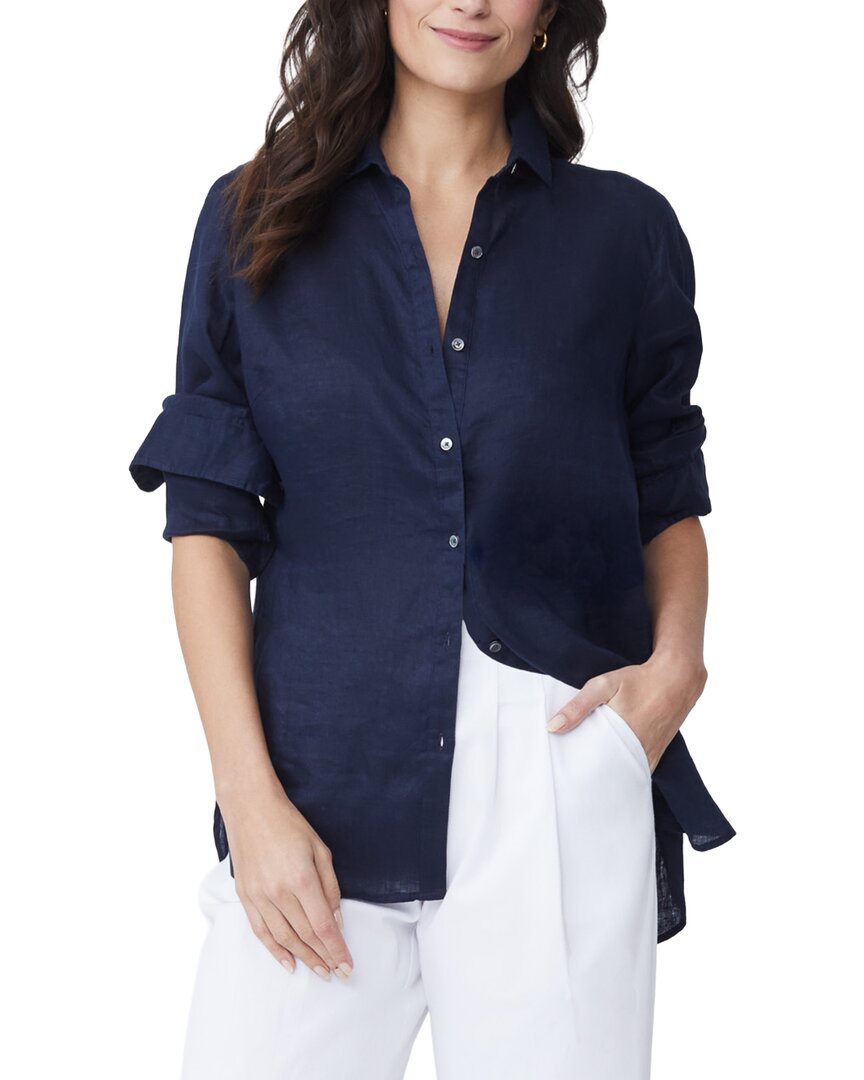 J.Mclaughlin Britt Linen Blouse