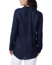 J.Mclaughlin Britt Linen Blouse