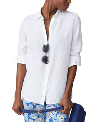 J.Mclaughlin Britt Linen Blouse