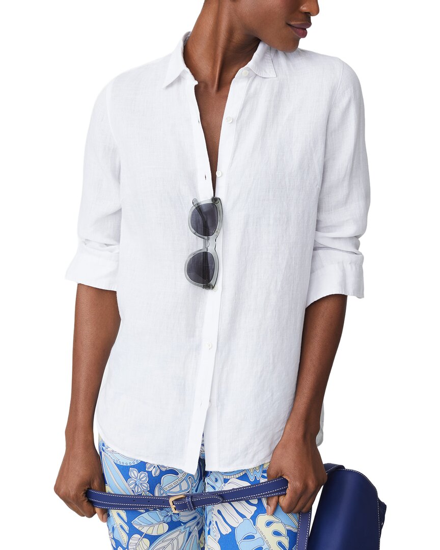 J.Mclaughlin Britt Linen Blouse