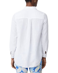 J.Mclaughlin Britt Linen Blouse