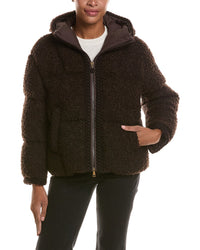 Moncler Wool-Blend Down Jacket