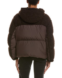 Moncler Wool-Blend Down Jacket