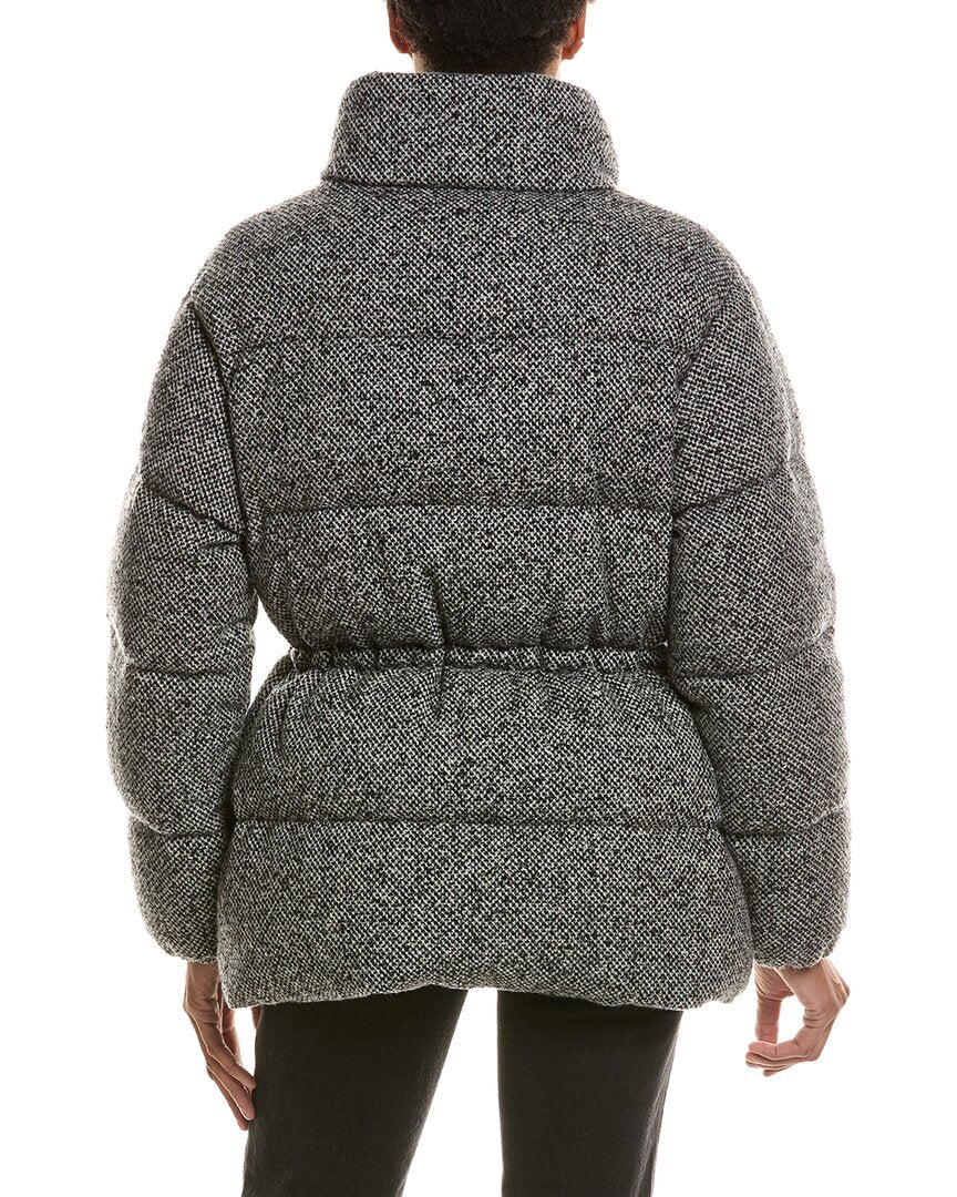 Moncler Wool-Blend Down Jacket