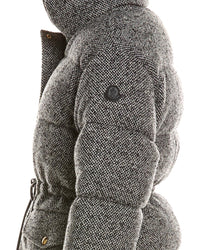 Moncler Wool-Blend Down Jacket