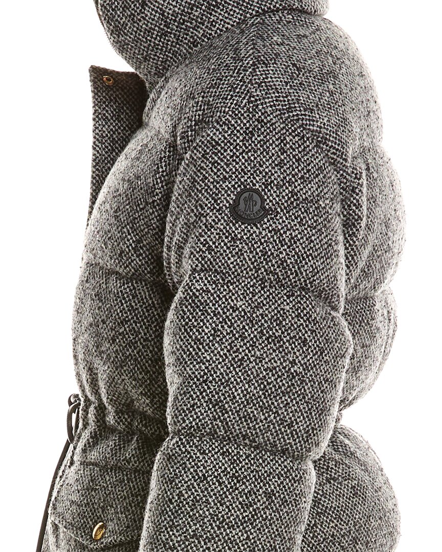 Moncler Wool-Blend Down Jacket