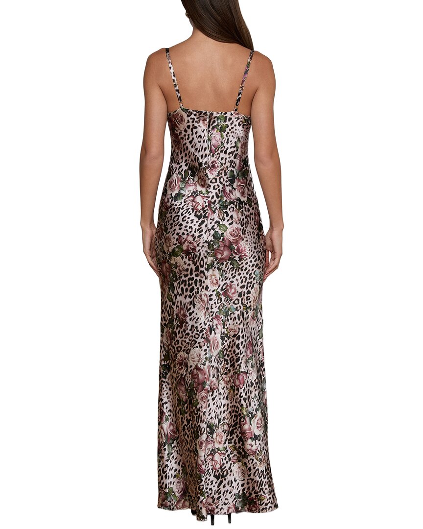 L’Agence Sayla Bias Cut Silk Maxi Dress