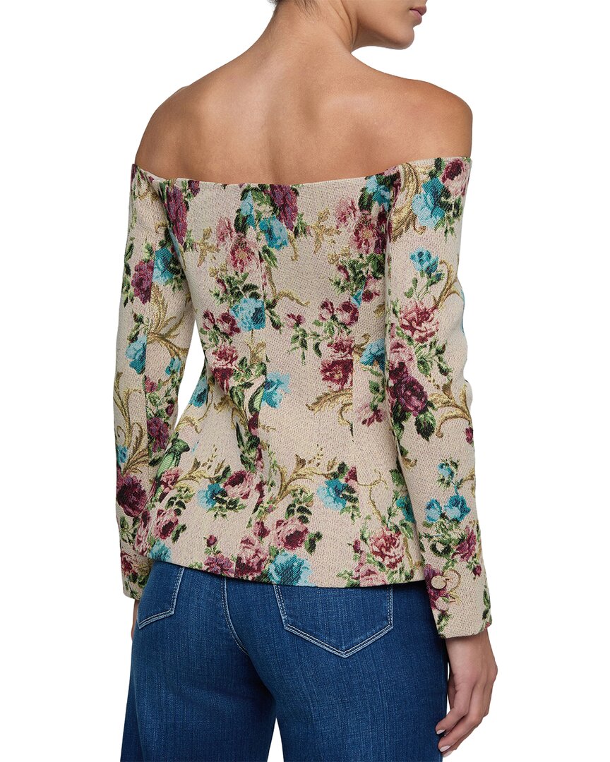 L’Agence Alice Off Shoulder Blazer