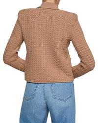L’Agence Charlie Open Stitch Knit Jacket