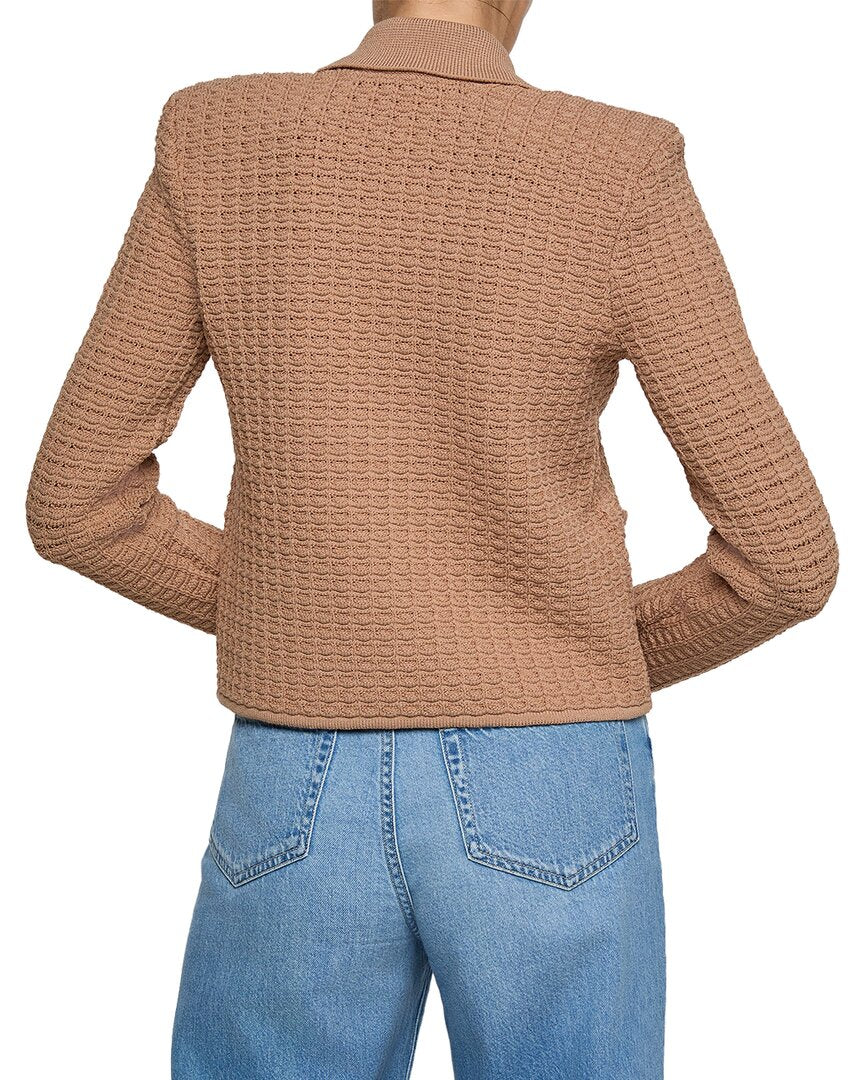 L’Agence Charlie Open Stitch Knit Jacket