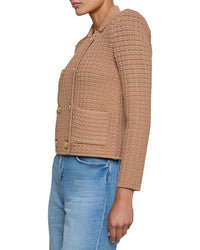 L’Agence Charlie Open Stitch Knit Jacket