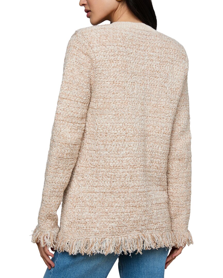 L’Agence Kastoria Fringe Trim Cardigan