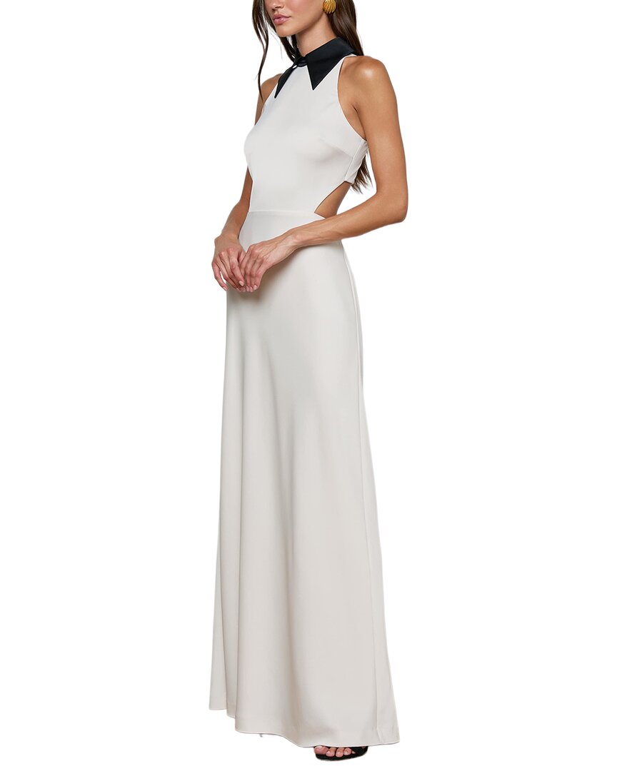 L’Agence Rossi Cutout Racer Gown
