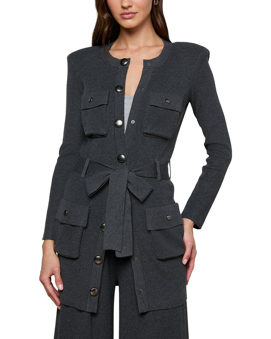 L’Agence Lore Cargo Pkt Cardigan