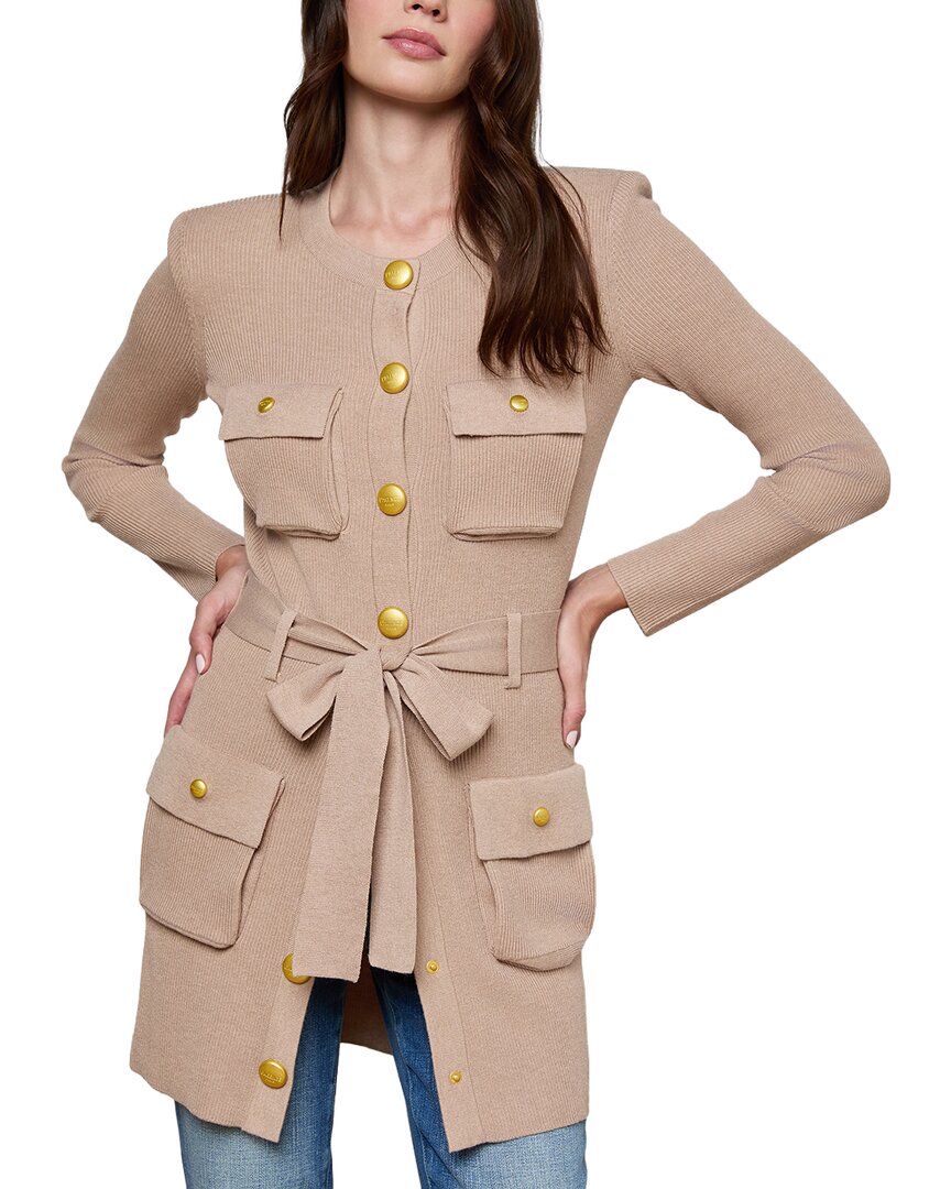 L’Agence Lore Cargo Pocket Cardigan