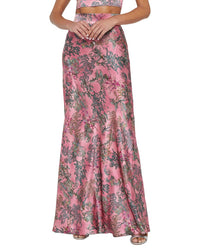 L’Agence Ryker Waistband Silk Bias Skirt