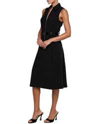 L’Agence Kylo Belted Shirt Dress