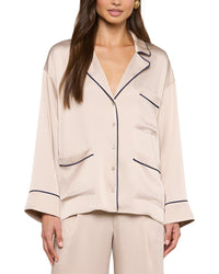 L’Agence Mara Lapel Relaxed Blouse