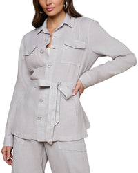 L’Agence Samaya Linen Safari Jacket