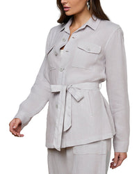 L’Agence Samaya Linen Safari Jacket