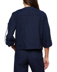 L’Agence Anouk Collarless Jacket