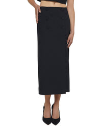 L’Agence Febe Tuxedo Skirt