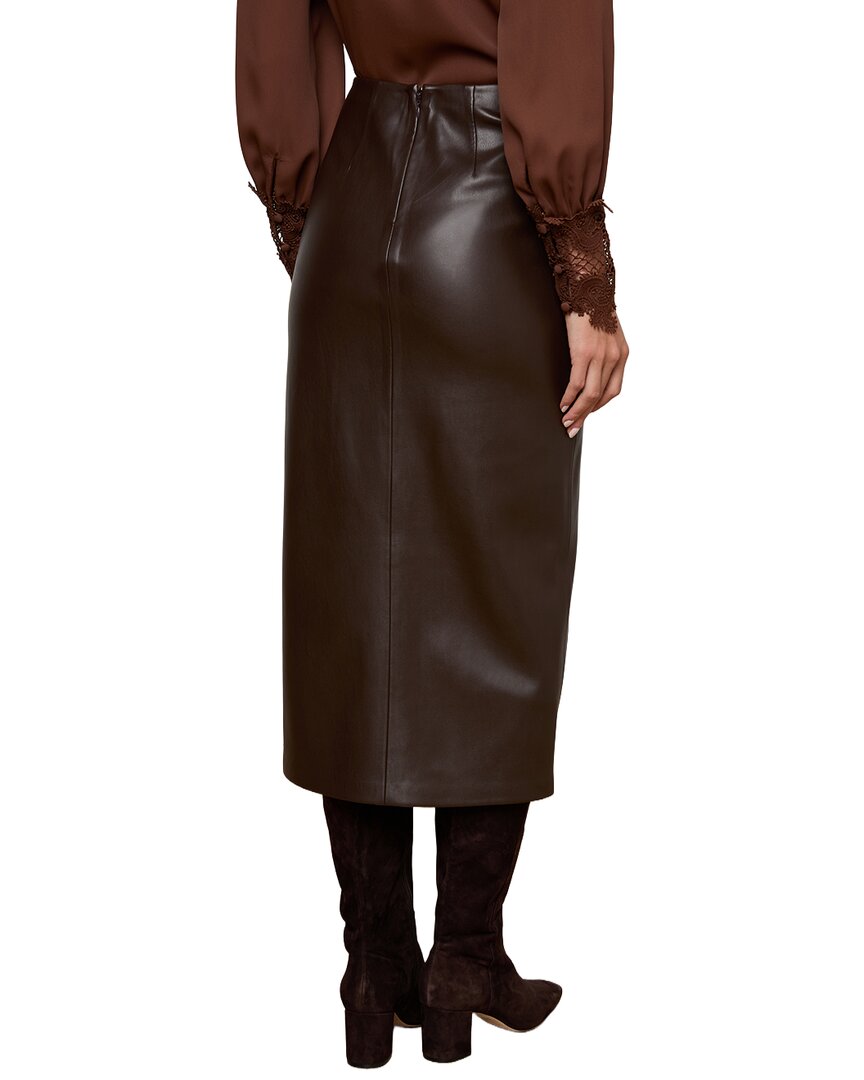 L’Agence Lilou Twist Front Skirt