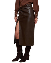 L’Agence Lilou Twist Front Skirt