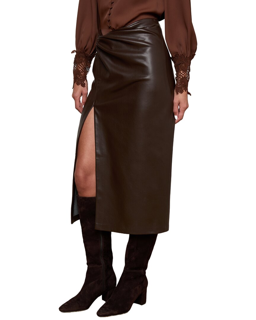 L’Agence Lilou Twist Front Skirt