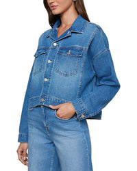 L’Agence Vianney Hi-Lo Crop Jacket