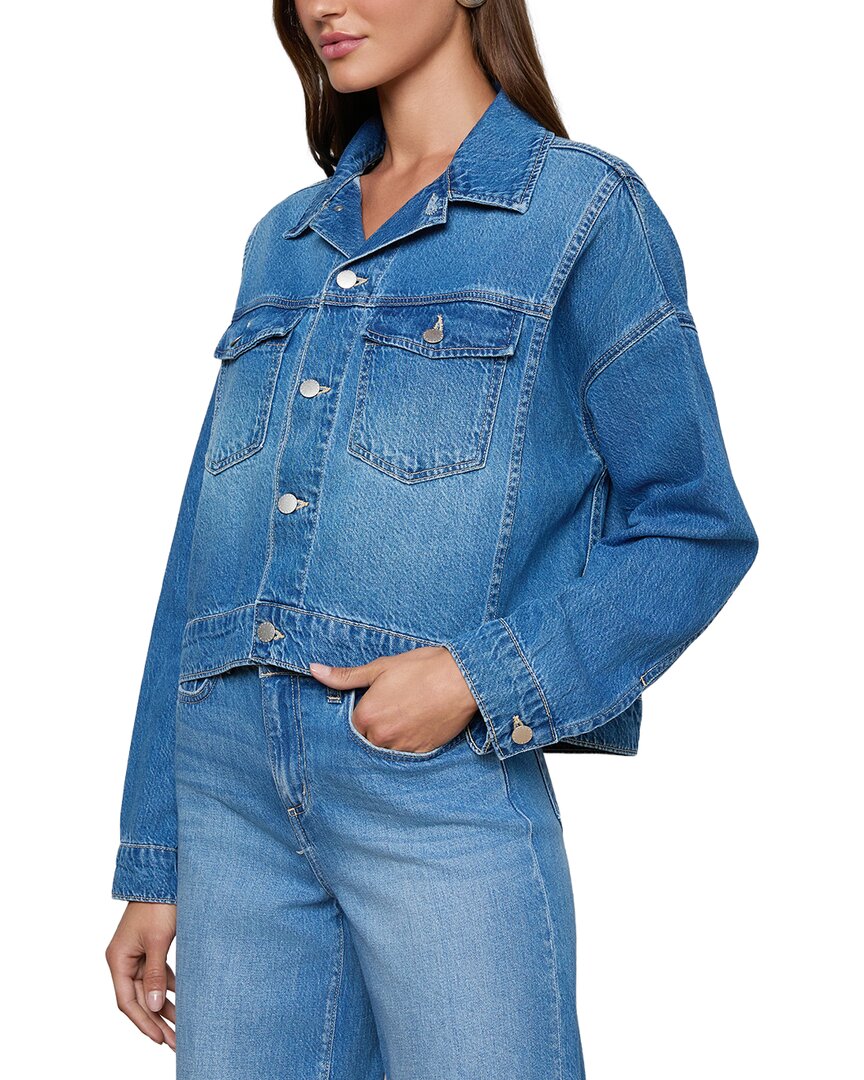 L’Agence Vianney Hi-Lo Crop Jacket
