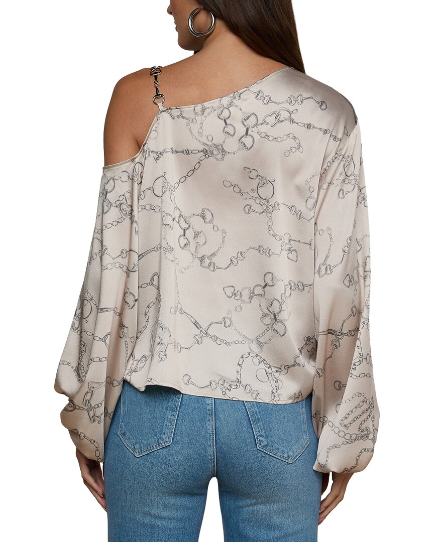 L’Agence Asami Chain One Shoulder Bls