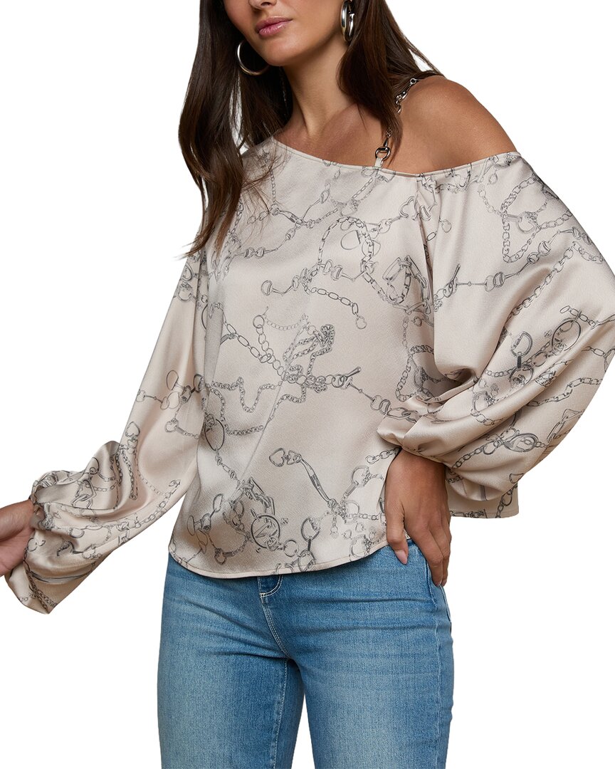 L’Agence Asami Chain One Shoulder Bls