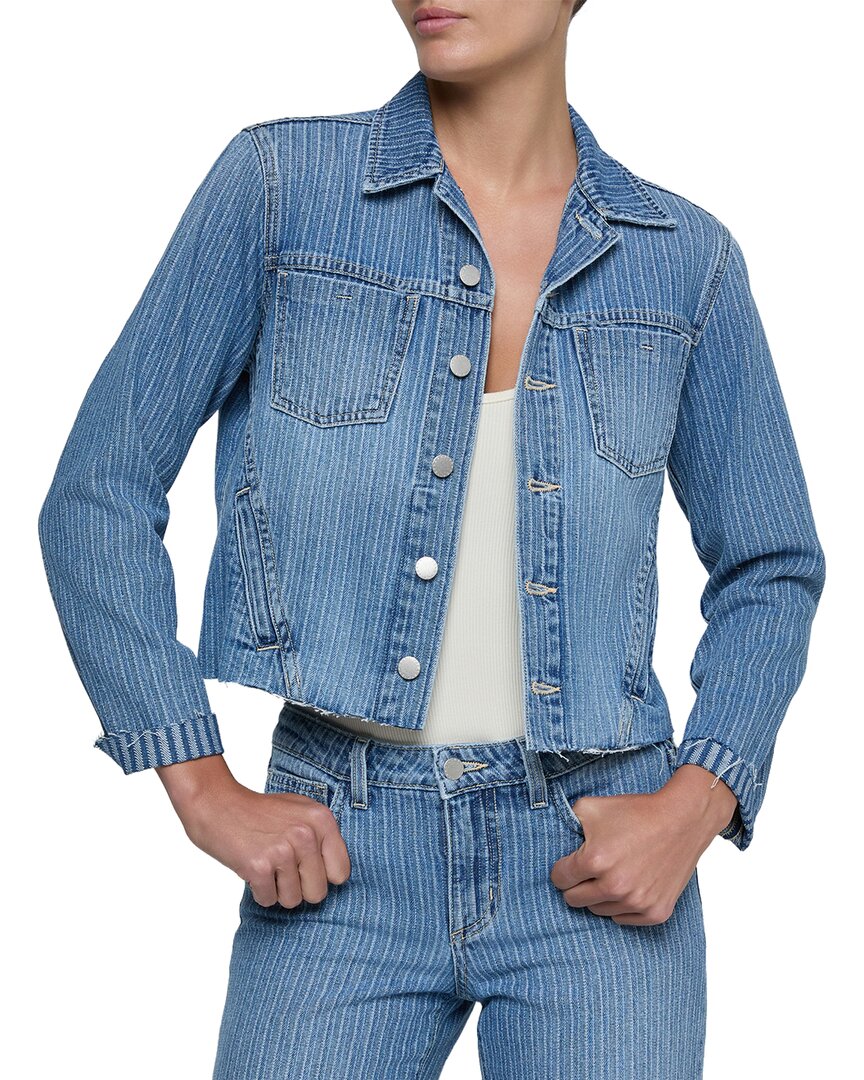 L’Agence Janelle Slim Raw Jacket