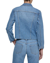 L’Agence Janelle Slim Raw Jacket