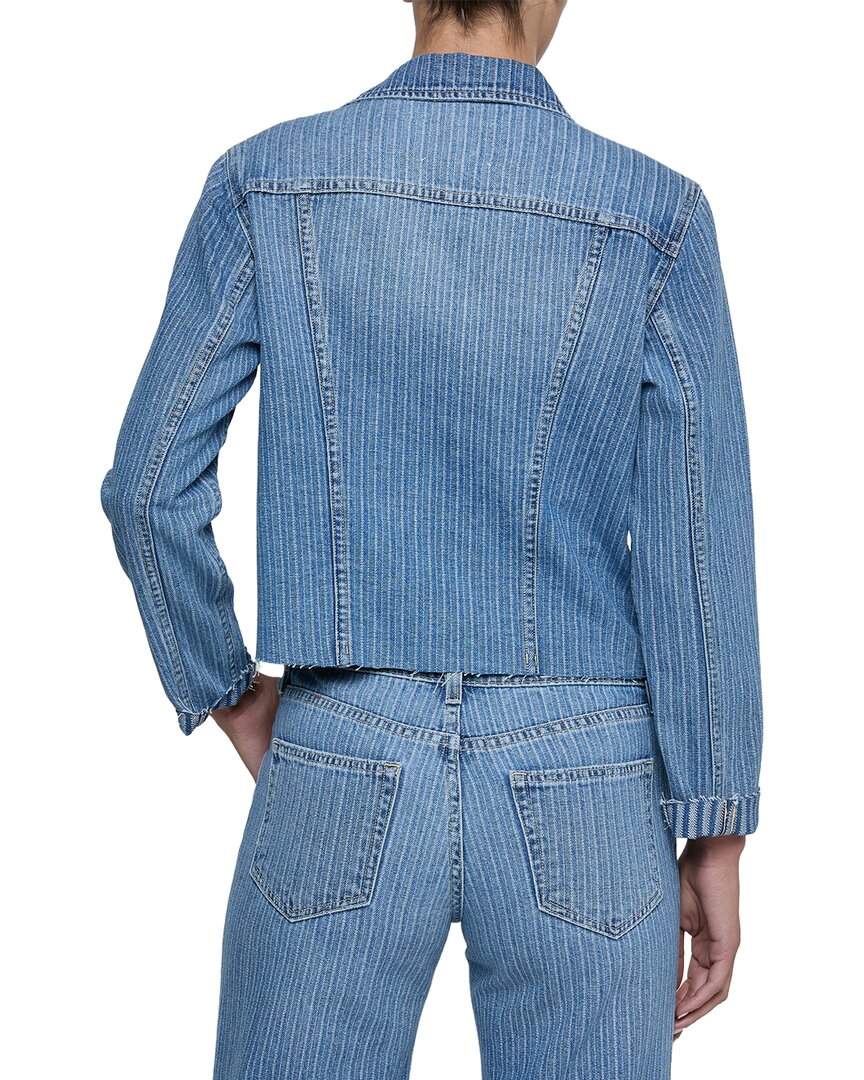 L’Agence Janelle Slim Raw Jacket
