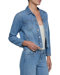 L’Agence Janelle Slim Raw Jacket
