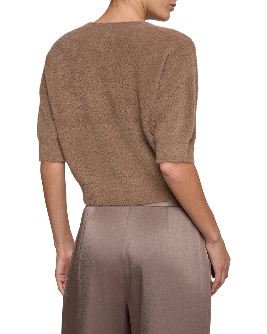 L’Agence Guinevere Crop Crewneck Top