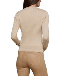 L’Agence Ronda Knit Henley Wool-Blend Pullover