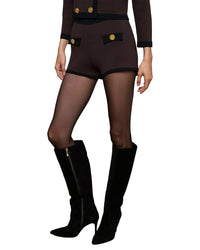 L’Agence Lumi Trim Knit Micro Short