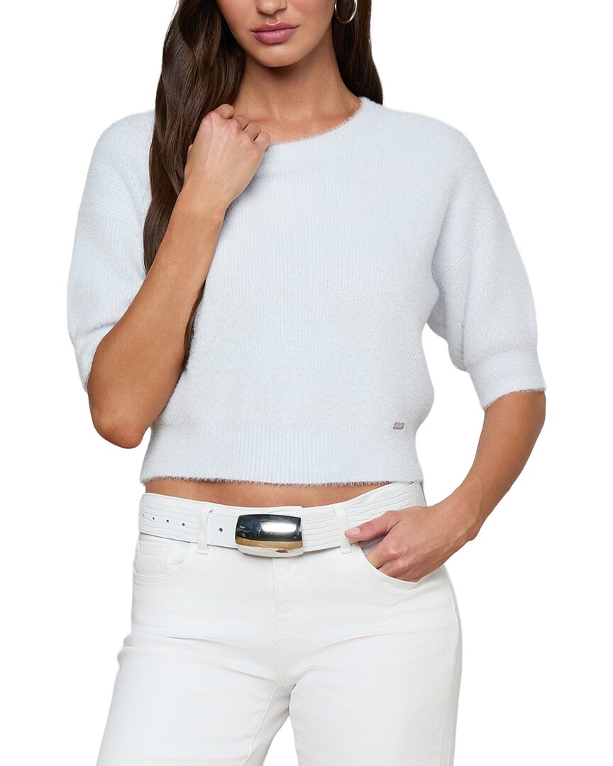 L’Agence Guinevere Crop Crewneck Top
